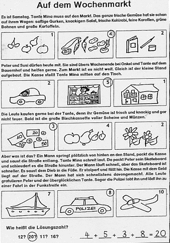 Lösung Beispiel 1 Auf dem Wochenmarkt
