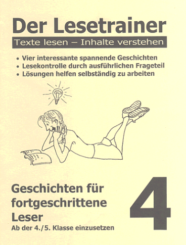 Heft hellgelb - Schwierigkeitsstufe 4 Geschichten für fortgeschrittene Leser