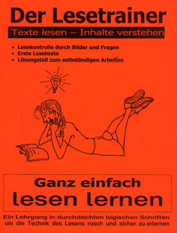 Heft orange - Ganz einfach lesen lernen