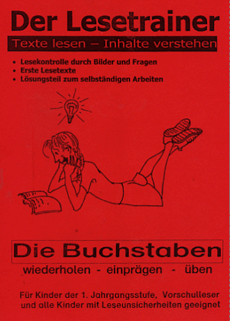 Heft rot - Die Buchstaben Heft rot - Die Buchstaben